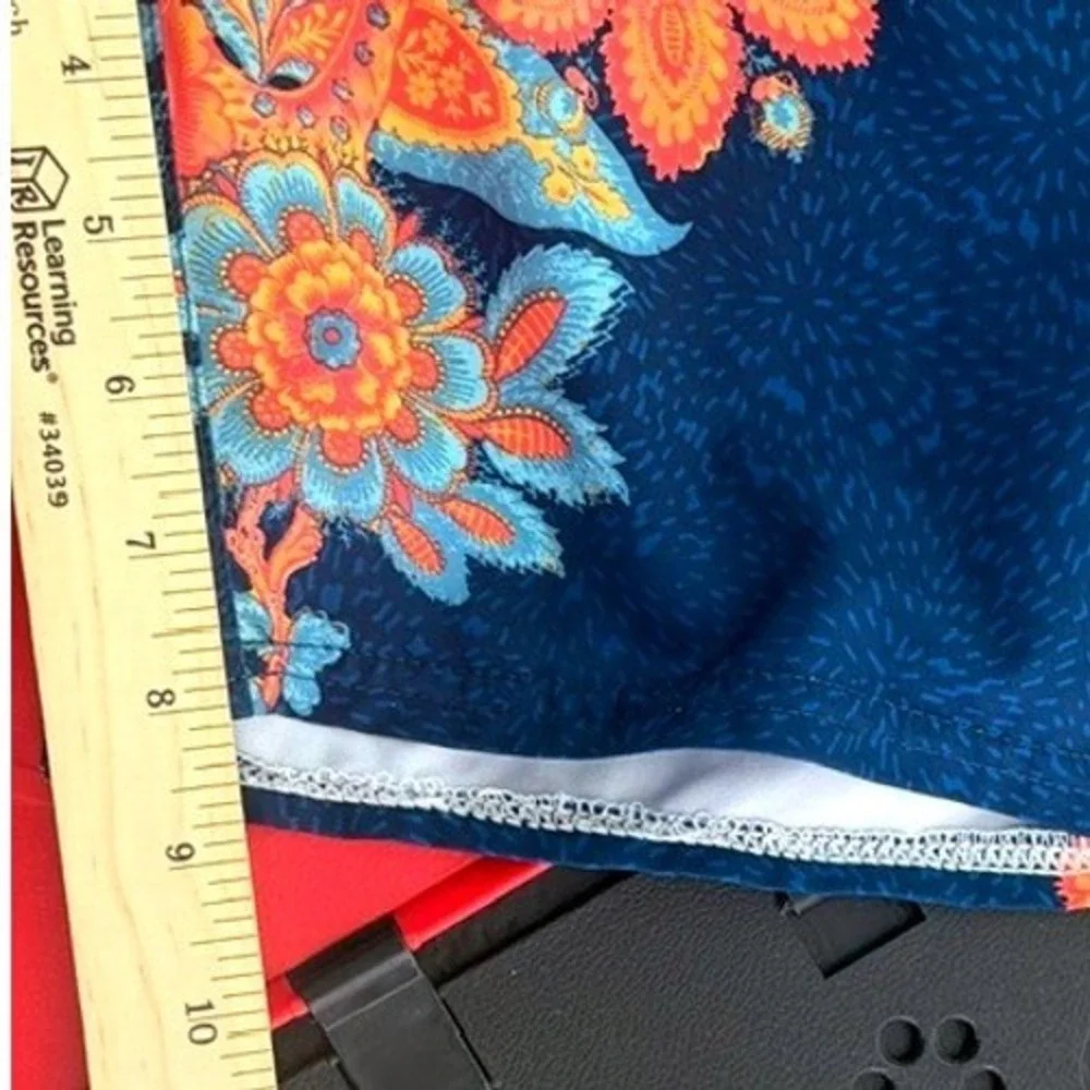 Billabong Platinum X Sundays Board Shorts Mens 31‎ Floral Paisley Navy Orange
